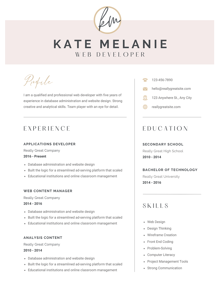 example_resume_5